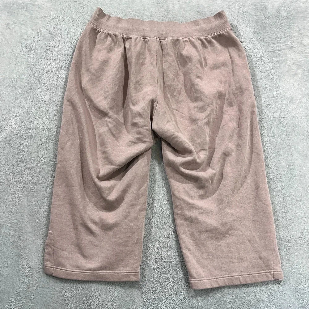 Nike Sportswear Jogger Womens 3X Loose Fit Short Crop Cotton‎ Blush DV5213-272